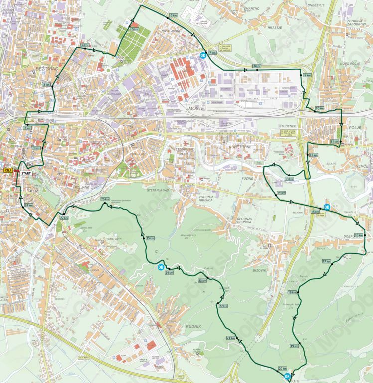 Zapore Cest Zaradi Tekov Trojk Ob Ina Ljubljana Mojaob Ina Si