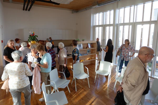 V centru ima svoje prostore tudi Mestna zveza upokojencev Ljubljana. Foto: N.R.