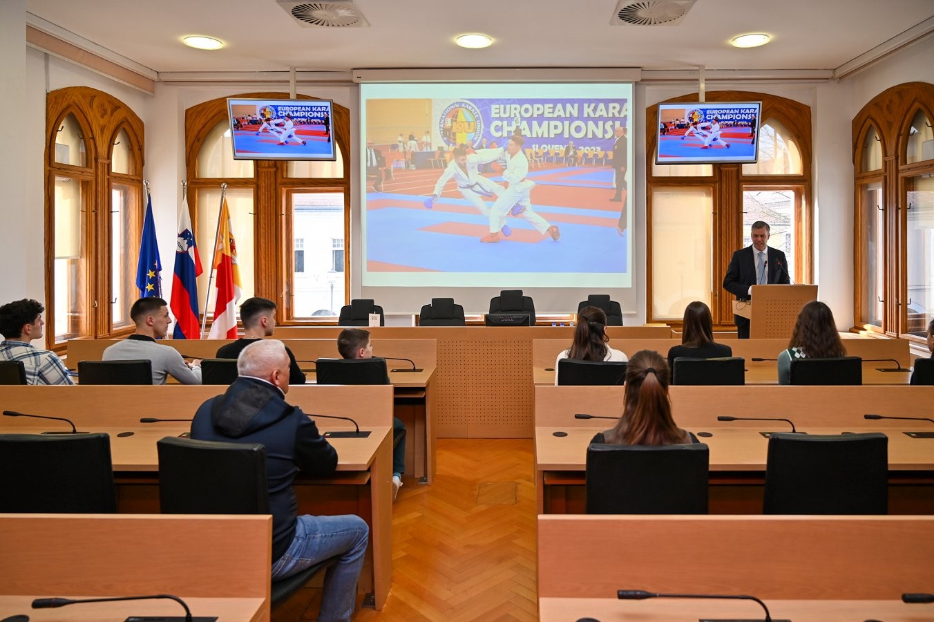 Sprejem Karate klub Novo mesto<br />
