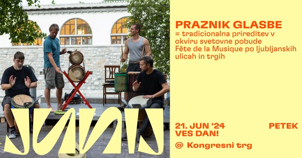 Banner Junij v Ljubljani_Praznik glasbe