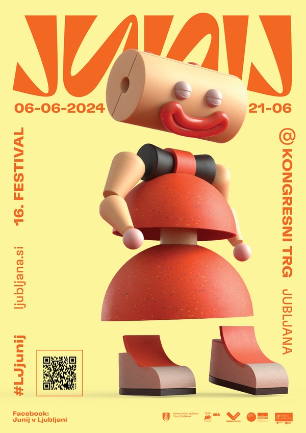 Poster Junij v Ljubljani