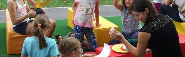 Počitniške delavnice. Foto: MKLJ