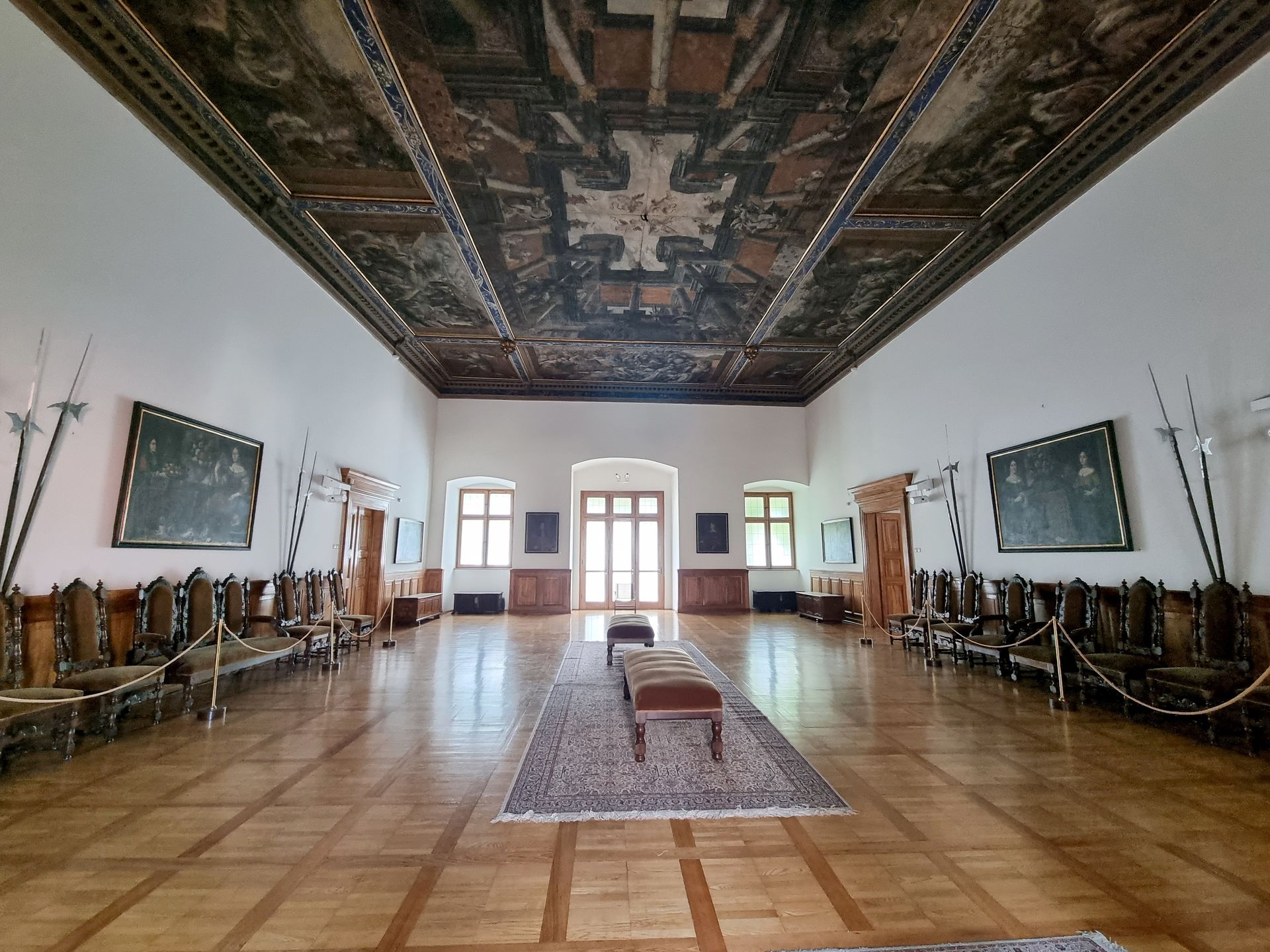 Stara grofija Dvorana s Celjskim stropom foto Nataa maher