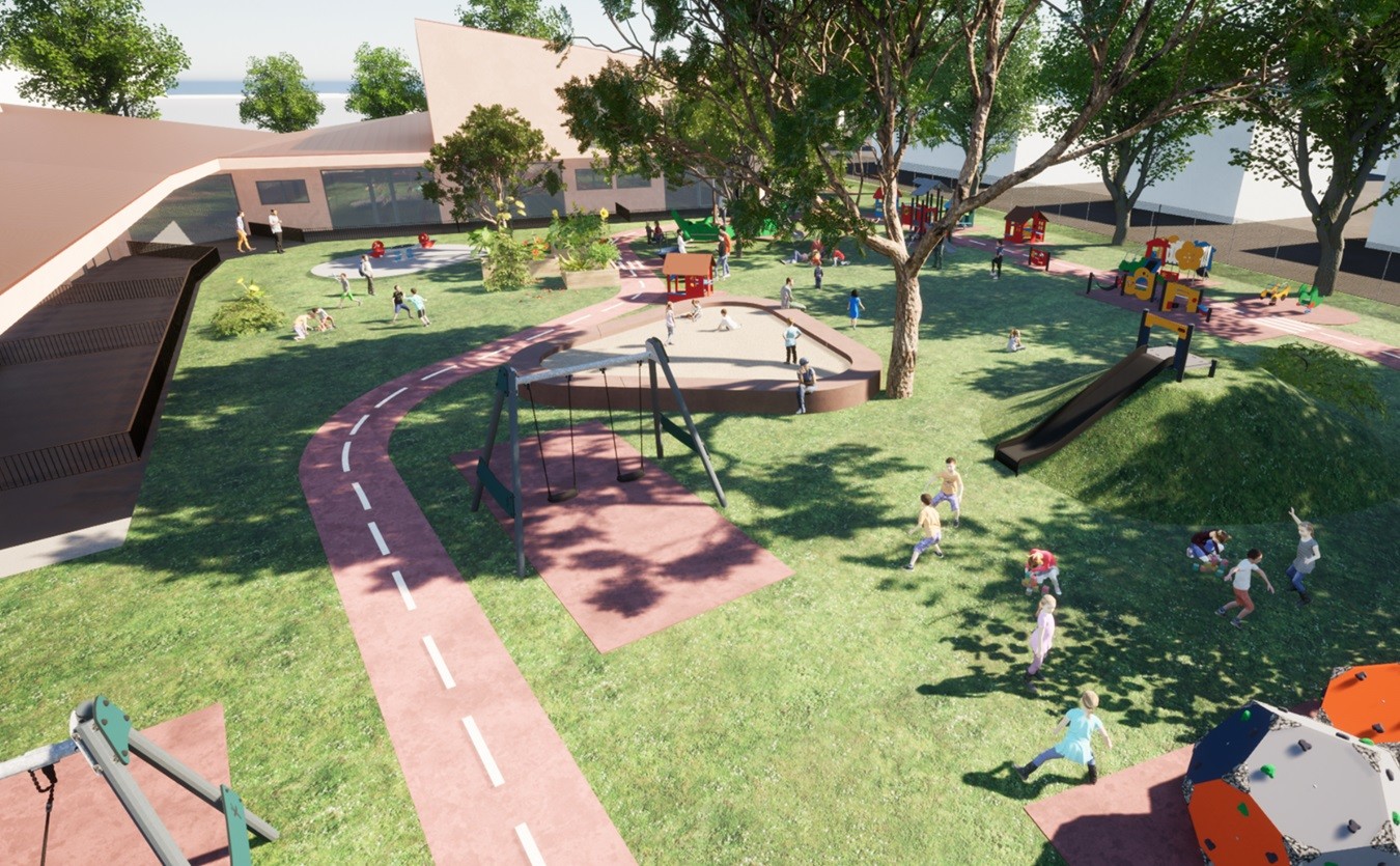 Vizualizacija vrtca Čira Čara