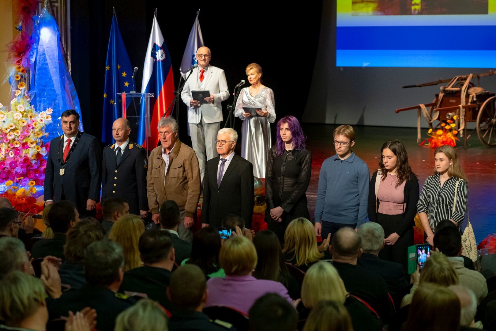 Nadaljevanje proslave v Gledališču Toneta Čufarja