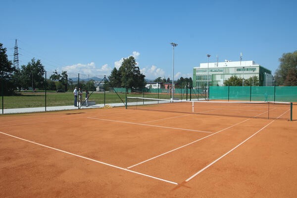 Teniška igrišča v Športnem centru Svoboda. Foto: N. Rovan 