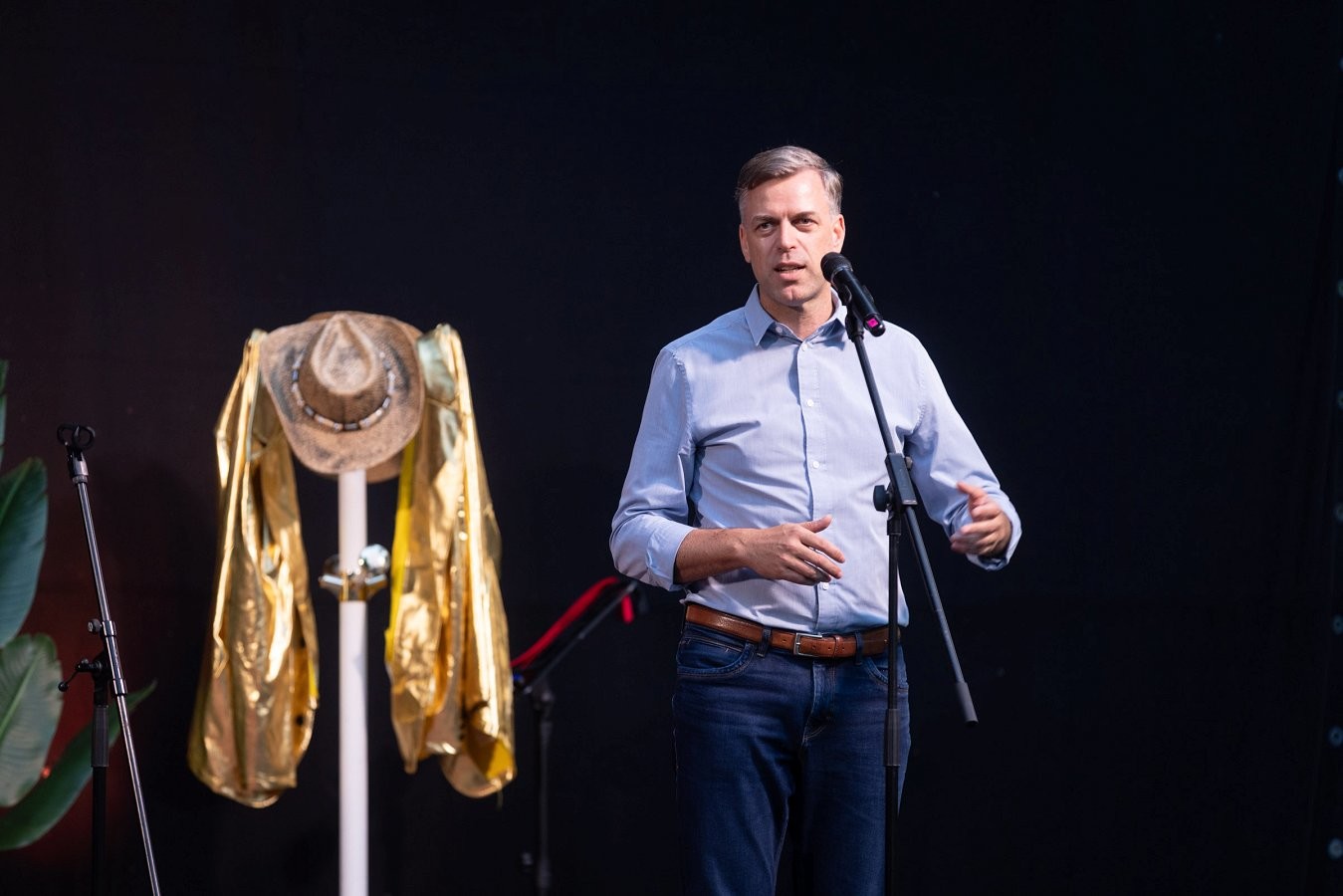 Praznik KS Regrča vas - župan Gregor Macedoni med nagovorom