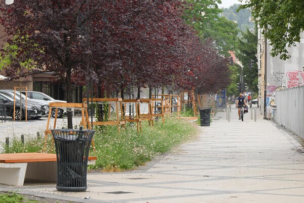 osrednji pas Čufarjeve ulice