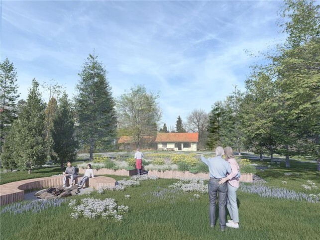 Zelena cona vizualizacija