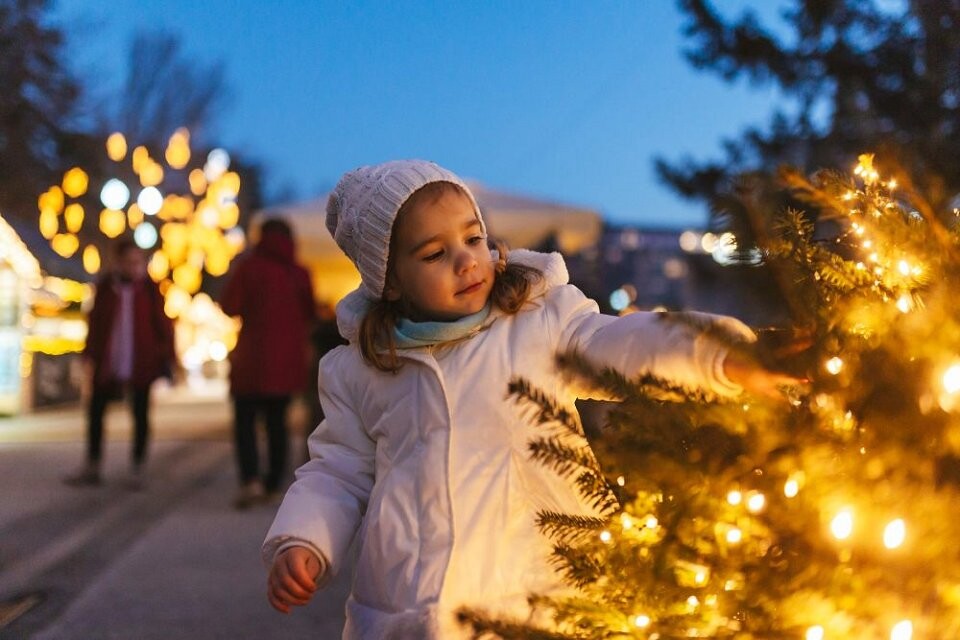 bled zimska pravljica promenada