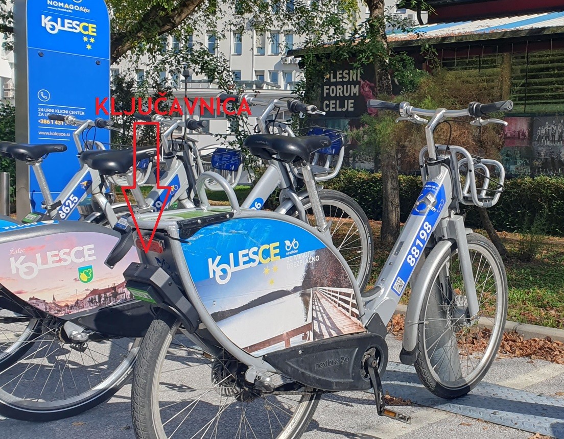 nadgradnja kolesce pametna kljuavnica