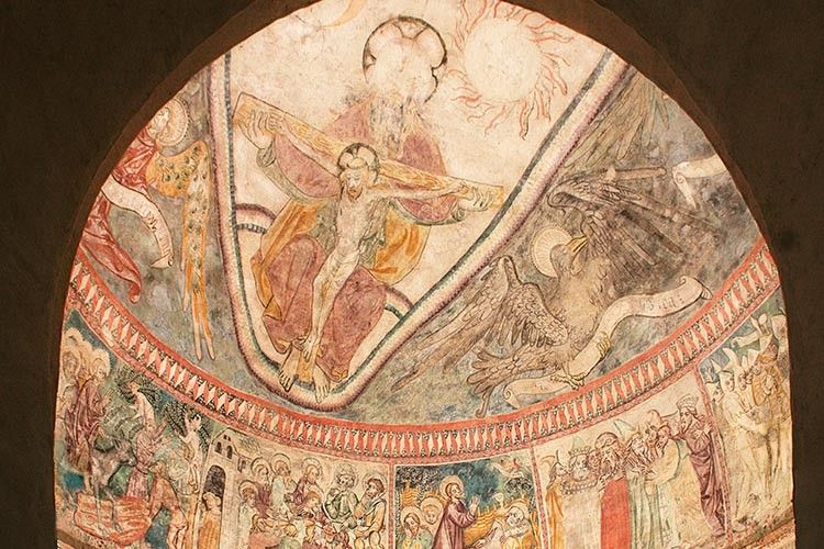 Romanska rotunda - Cerkev sv. Nikolaja in Device Marije