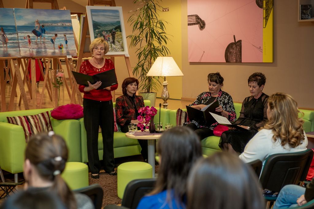 V Občinski knjižnici Prebold odzvanjala lepota slovenske besede