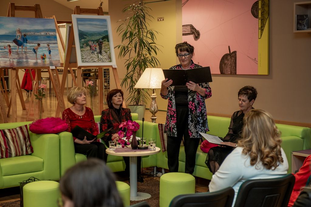 V Občinski knjižnici Prebold odzvanjala lepota slovenske besede