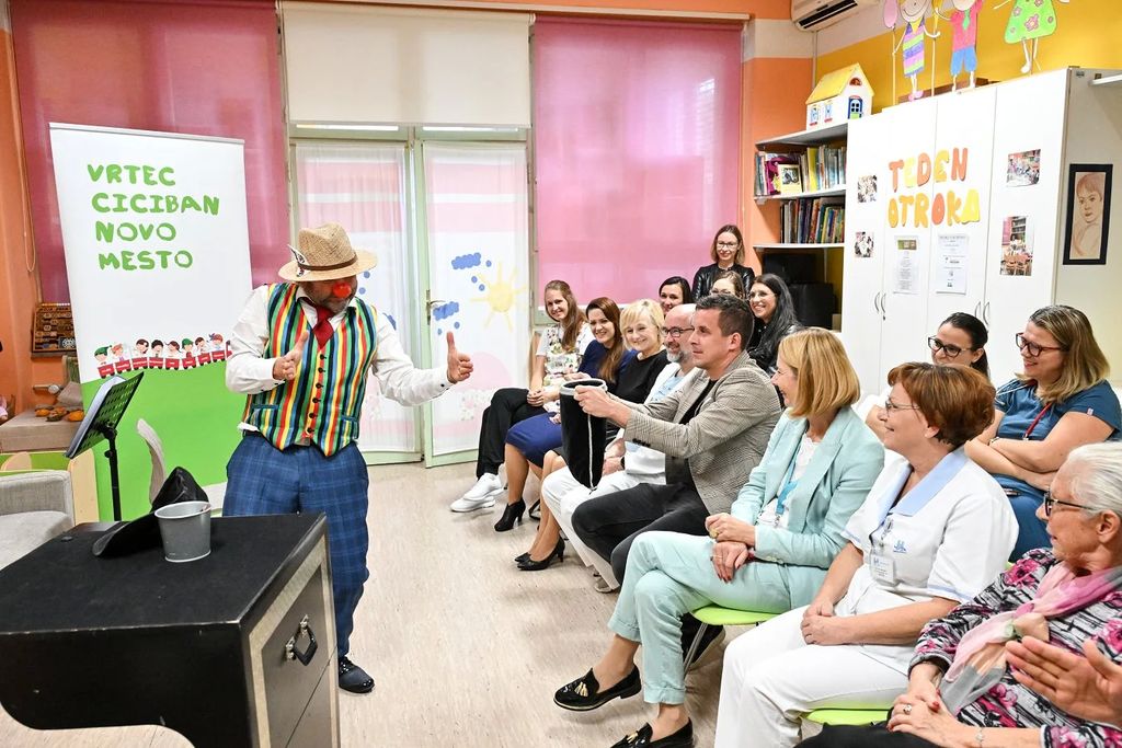 40 let bolnišničnega oddelka vrtca