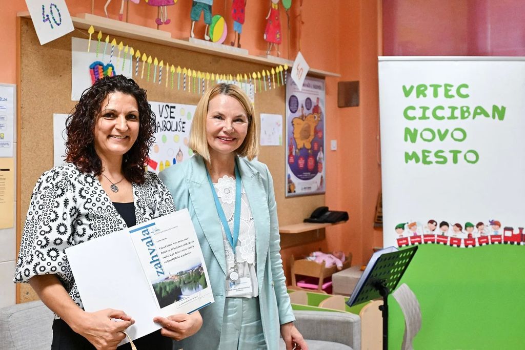 40 let bolnišničnega oddelka vrtca