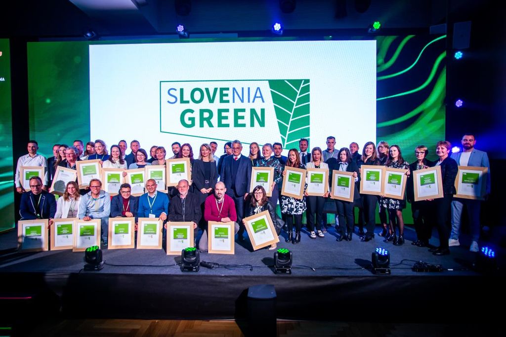 Fotografija: podelitev znaka Slovenia Green Destination