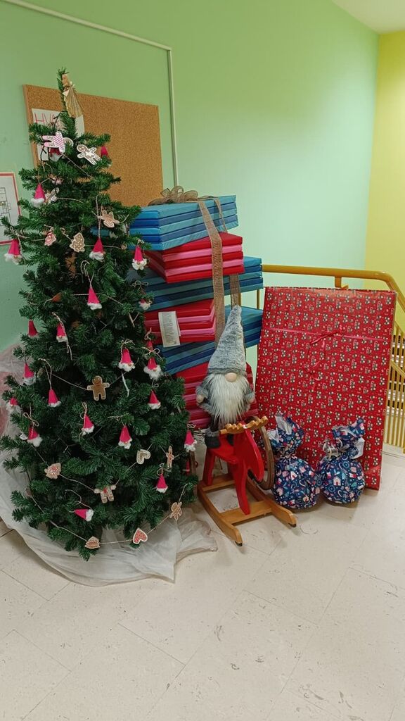 POŠ Trnava - božični direndaj in obisk Božička