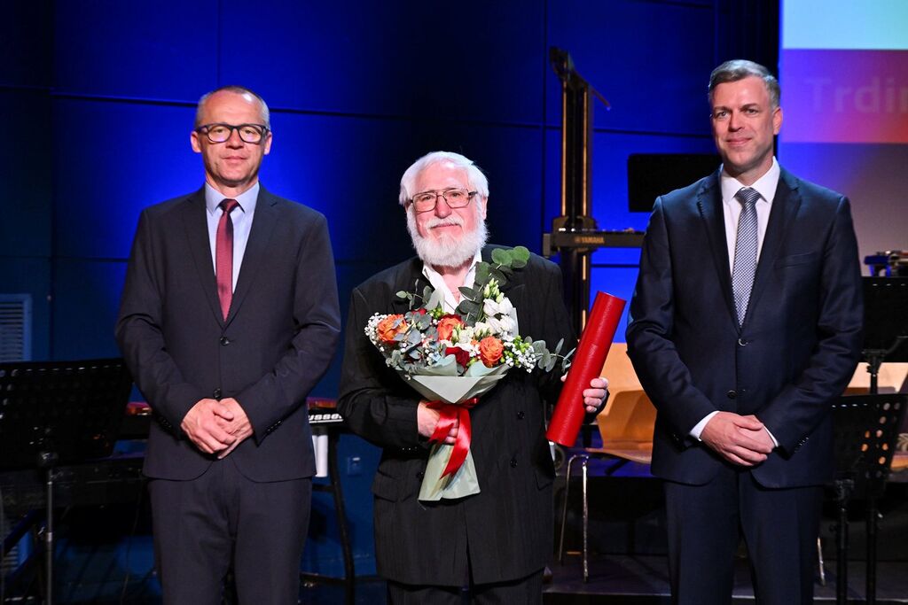 Anton Jakše - prejemnik Trdinove nagrade Mestne občine Novo mesto