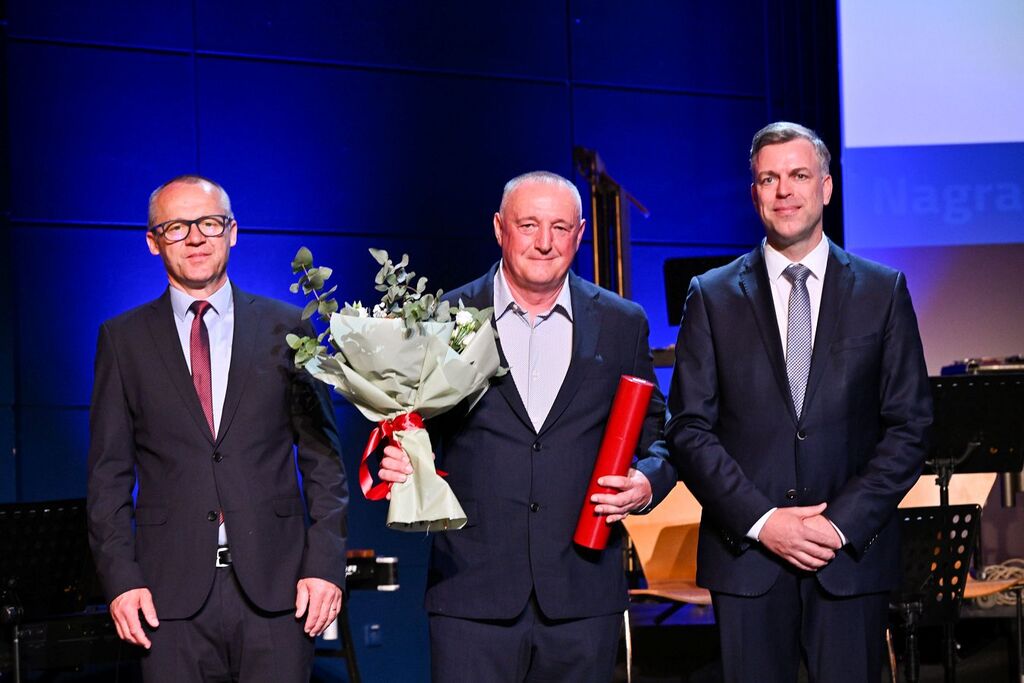 Đuro Oluić - prejemnik nagrade Mestne občine Novo mesto