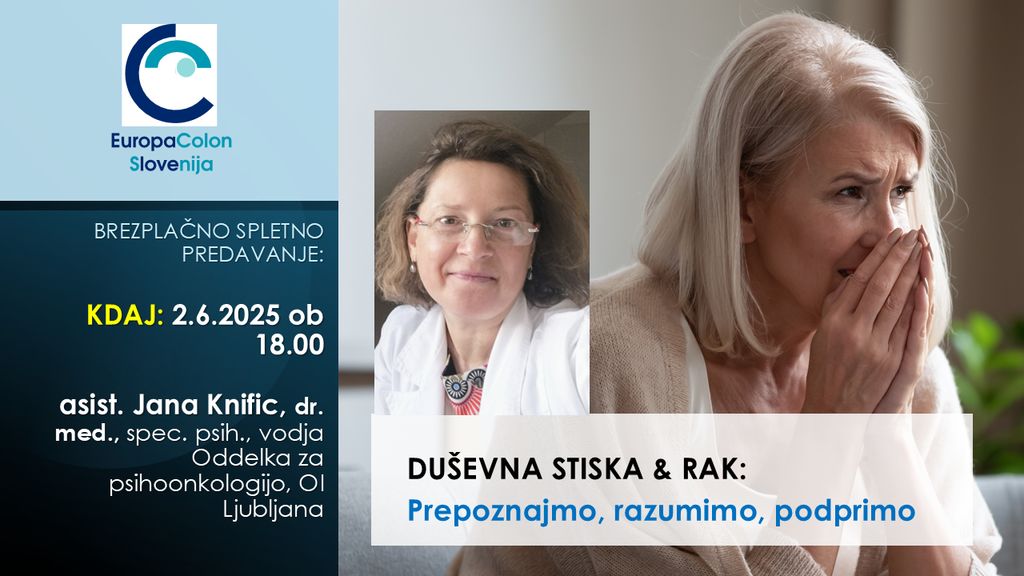 Duševna stiska in rak: Prepoznajmo, razumimo, podprimo. Kaj smo izvedeli na predavanju?