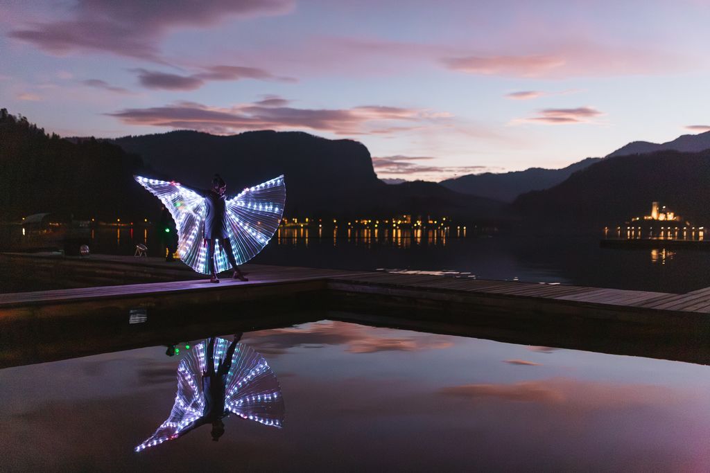 Blejske legende bodo v obliki svetlobnih skulptur zažarele 30. novembra