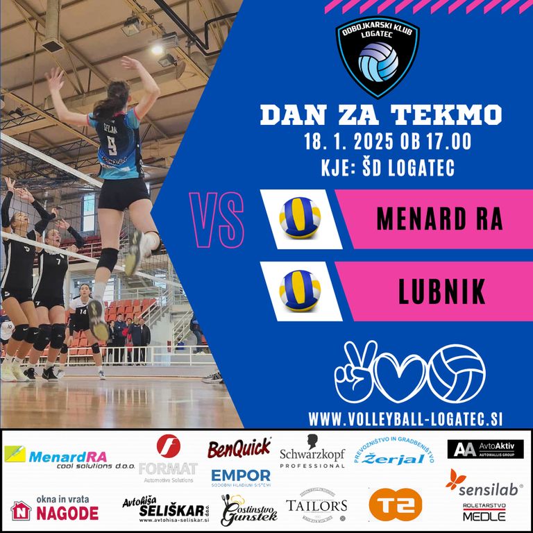 Članska tekma ekipe v 2. ligi, Menard RA proti OK Lubnik