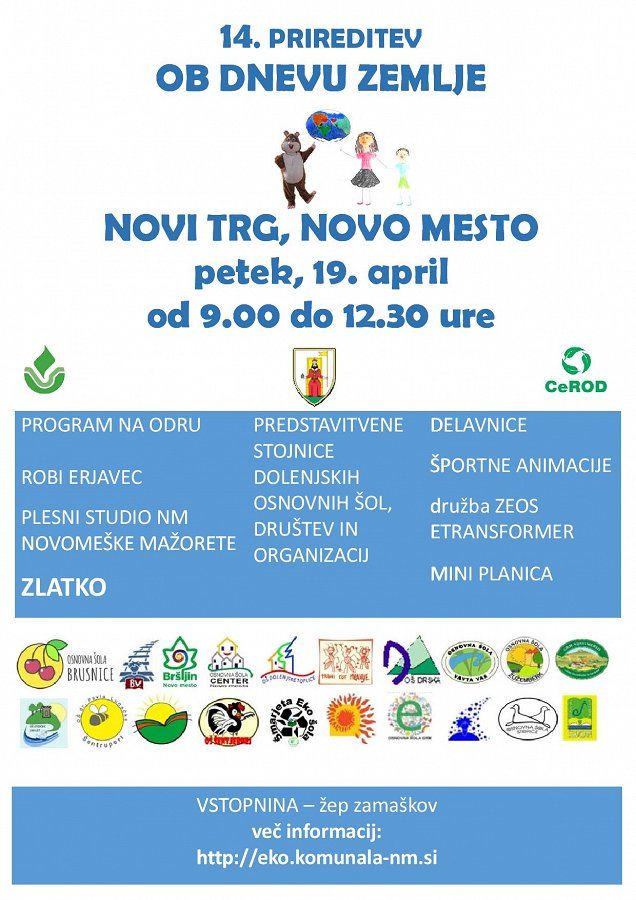 Eko teden in Dan Zemlje v Novem mestu
