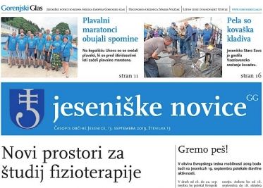 Jeseniške novice, 13. september 2019-13 