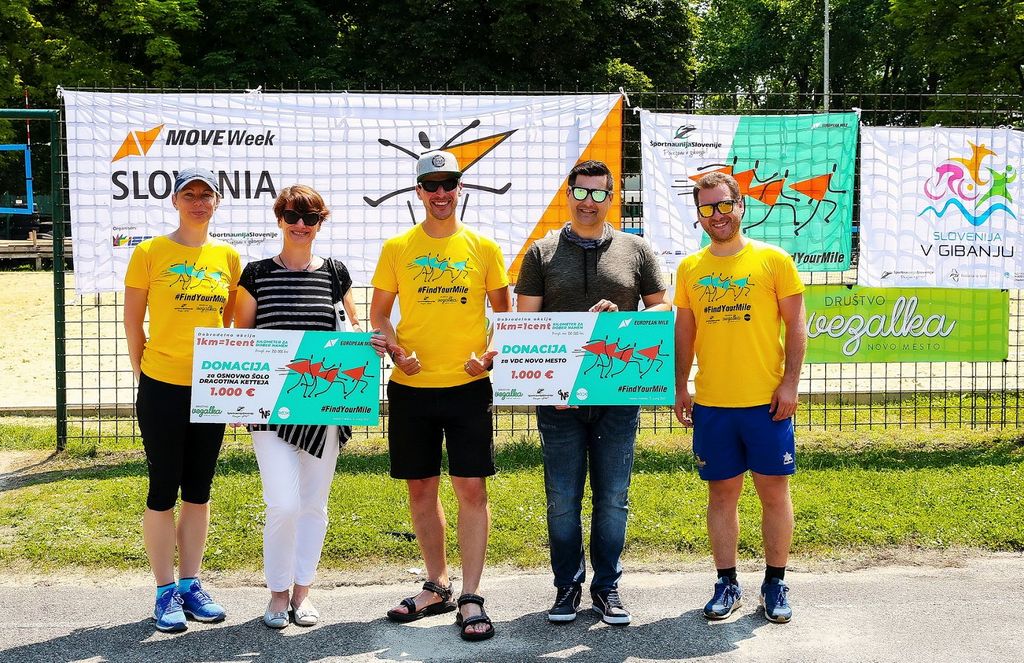 V Sloveniji v enem mesecu zbrali čez 100.000 kilometrov