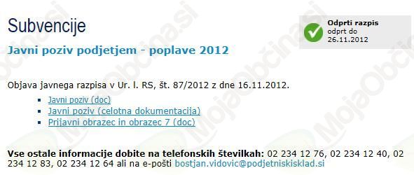 Javni poziv je objavil Slovenski podjetniški sklad, www.podjetniskisklad.si