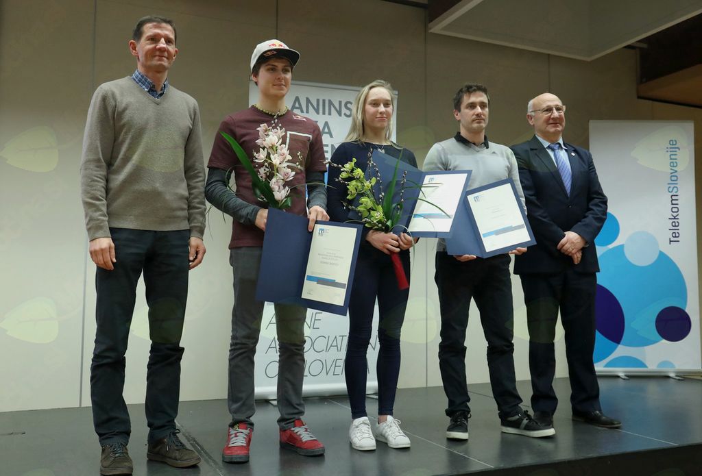 Priznanja PZS za vrhunske dosežke v alpinizmu, športnem in lednem plezanju ter turnem smučanju za leto 2017