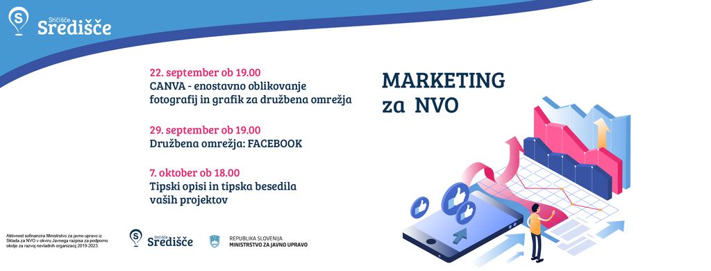 Delavnice Stičišča Središče, Marketing za društva in druge nevladne organizacije