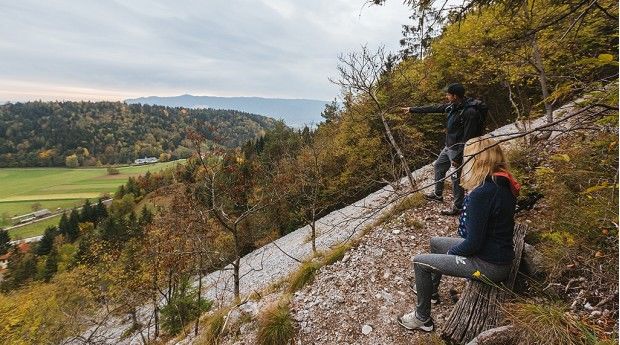 Lambergova pot Begunje