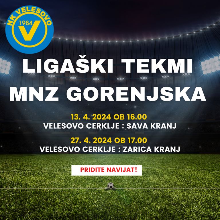 Ligaška tekma NK Velesovo