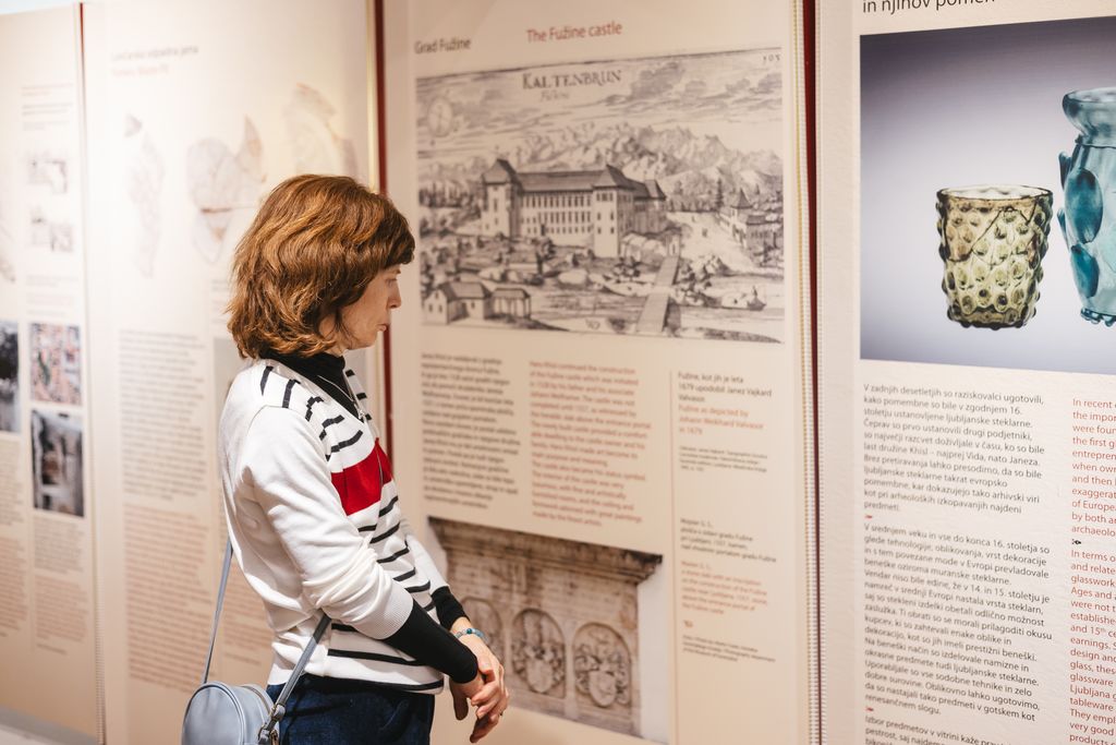 Z odprtja razstave na Blejskem gradu, foto: Boris Pretnar