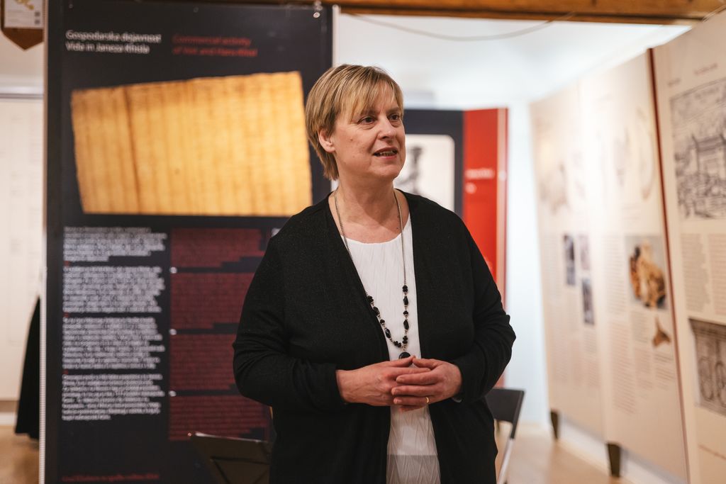 Mag. Marjana Žibert, direktorica Gorenjskega muzeja, foto: Boris Pretnar