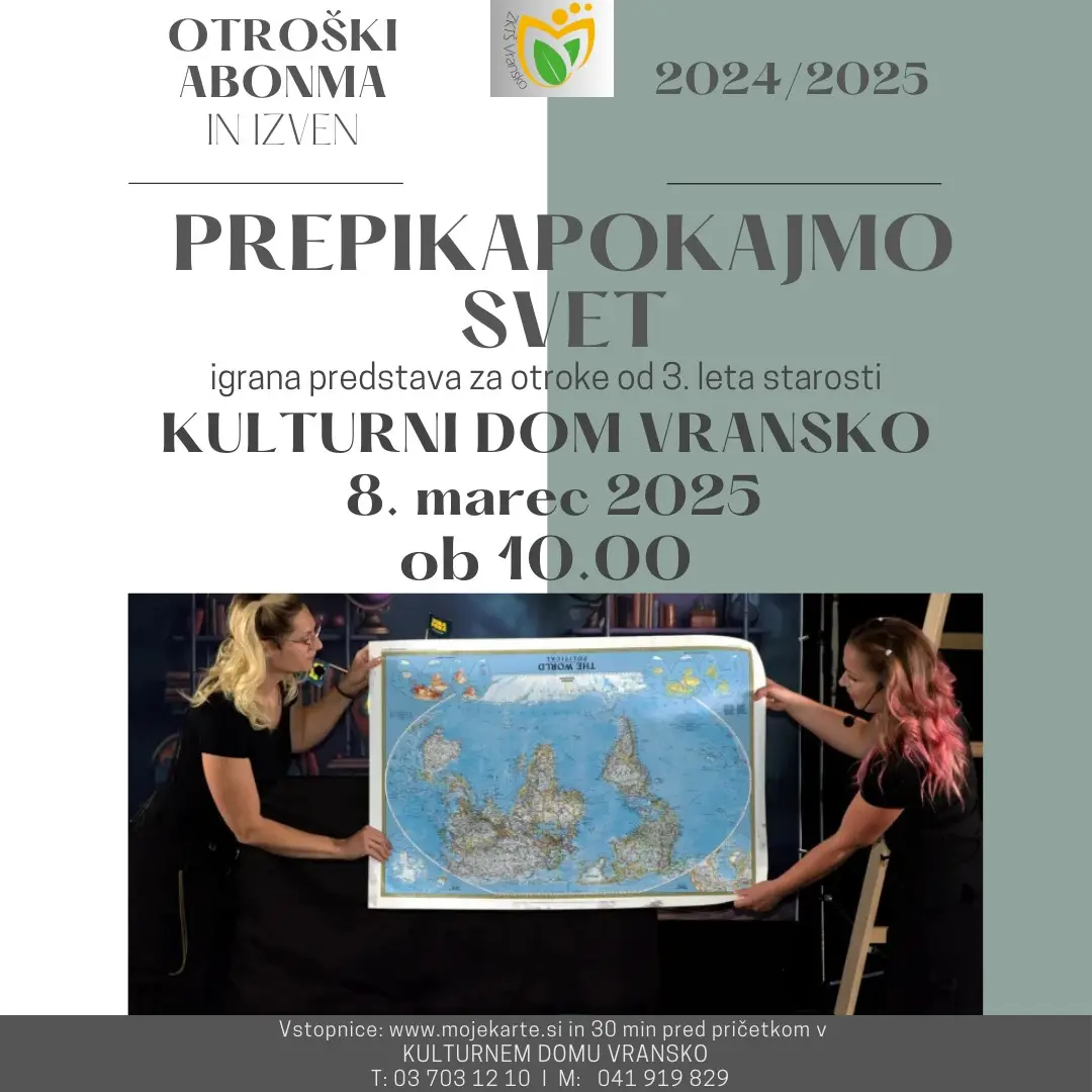 Prepikapokajmo svet, otroški abonma in izven