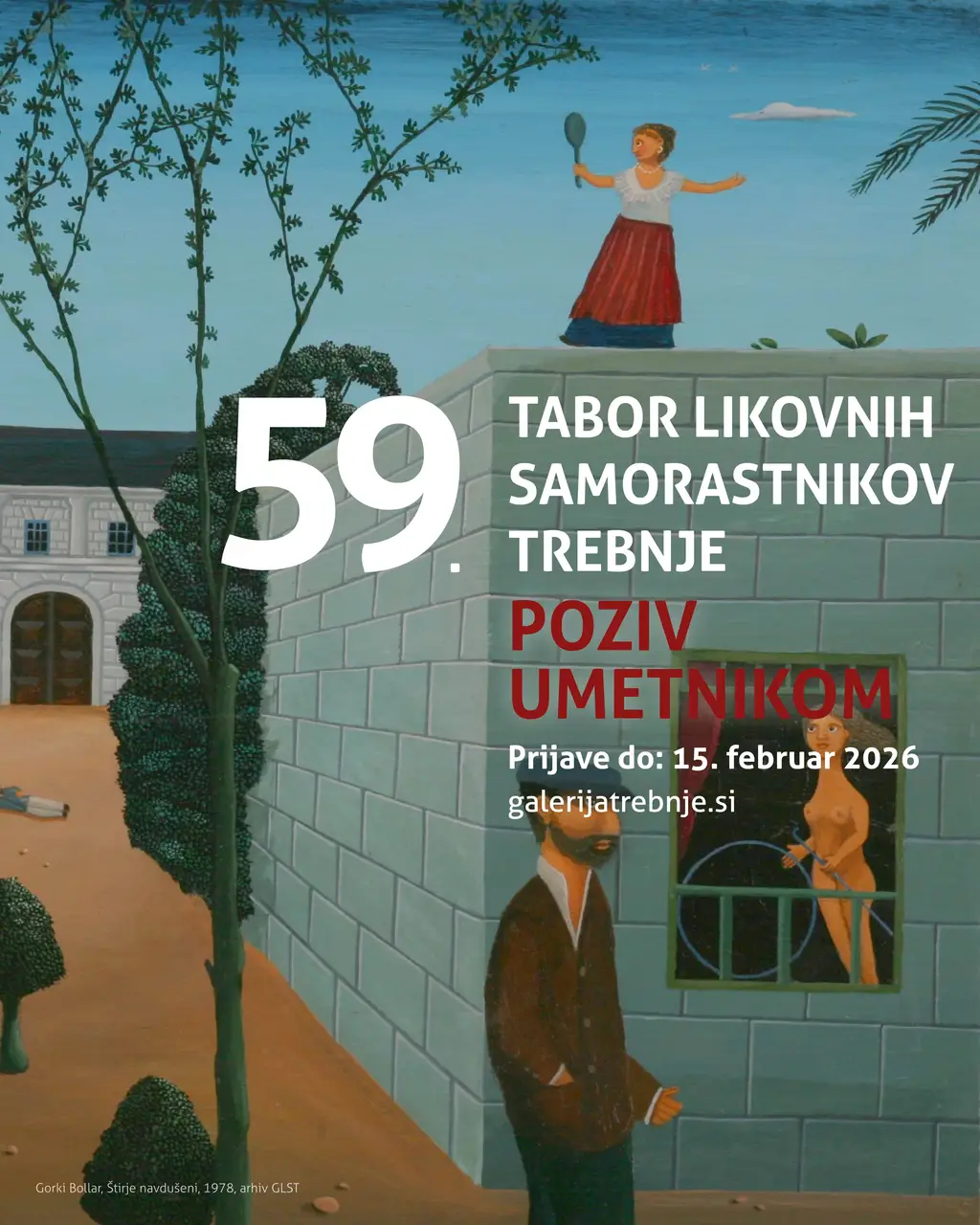 Prijave na na 59. Mednarodni tabor likovnih samorastnikov Trebnje SO ODPRTE!