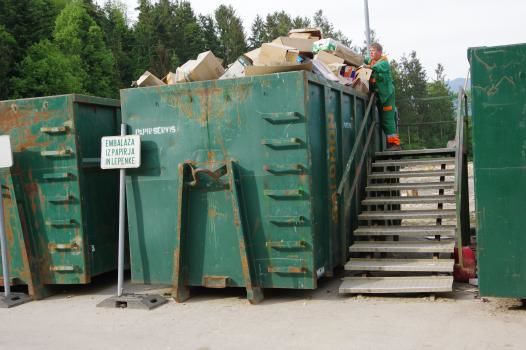 Zbirni center v Kovorju ODPRT