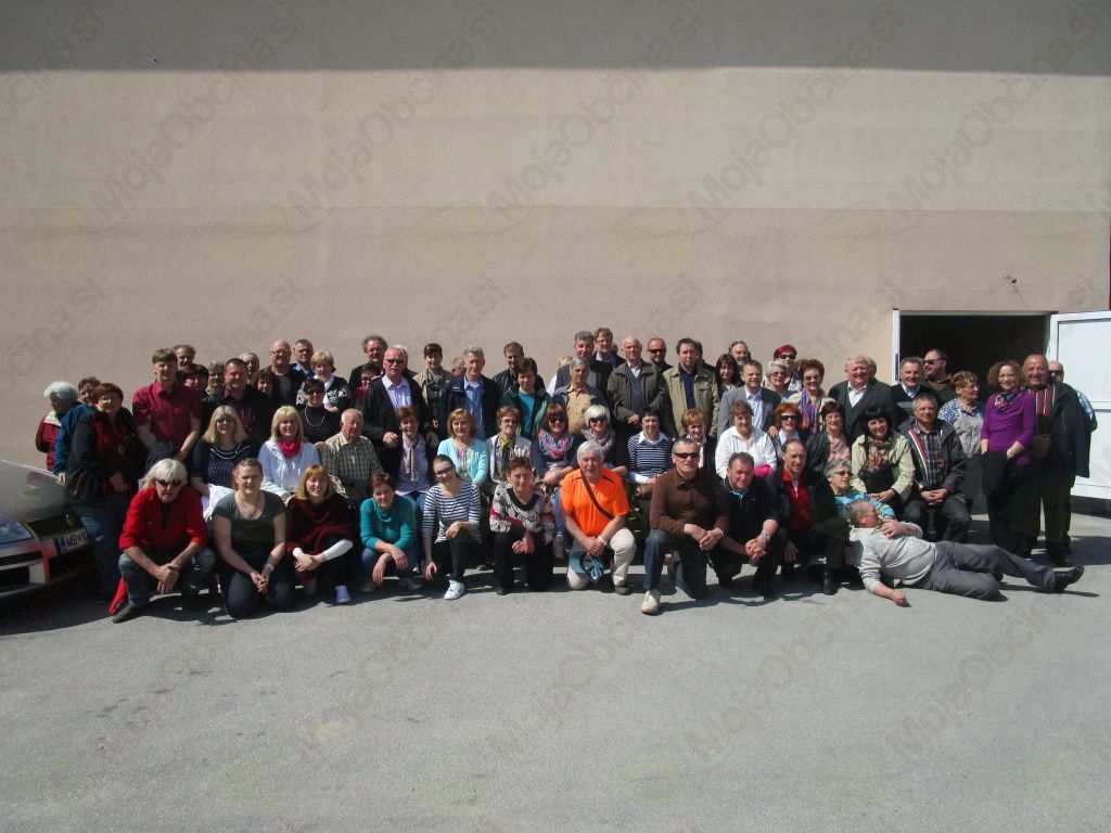 Skupinska fotografija naših udeležencev in predstavnikov občine Središče ob Dravi