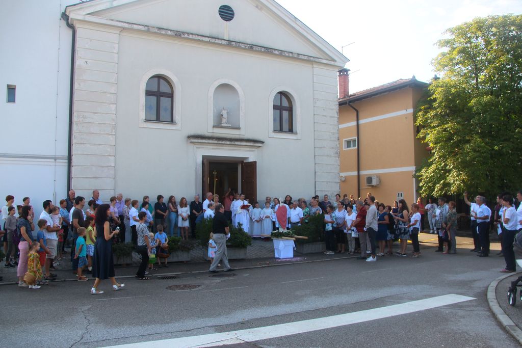 Praznovanje 100. obletnice posvetitve cerkve sv. Avgu&scaron;tina v Orehovljah