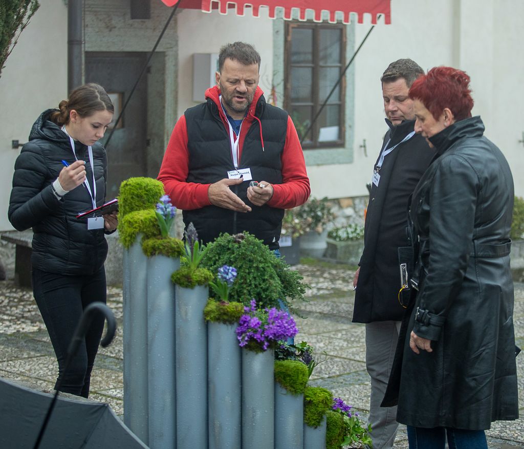 Tekmovanje mladih vrtnarjev in cvetličarjev na Blejskem gradu