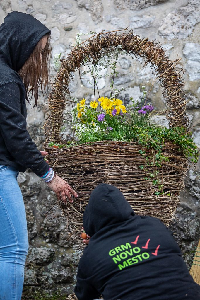 Tekmovanje mladih vrtnarjev in cvetličarjev na Blejskem gradu