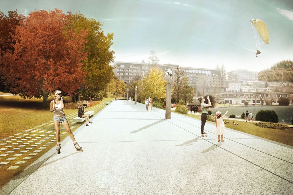 V letu 2023 naj bi se začela tudi sanacija Jezerske promenade. 