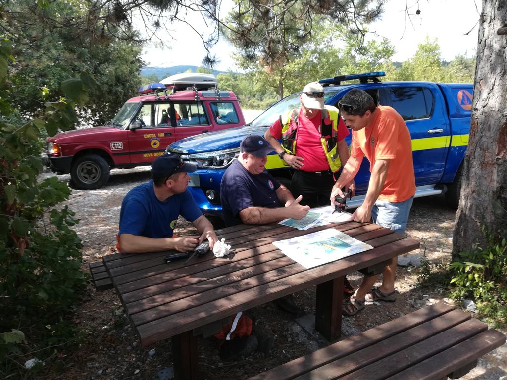 Neeksplodirana ubojna sredstva na območju požara Cerje 2019