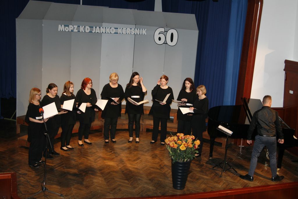 60 let Mo&scaron;kega pevskega zbora Janko Kersnik iz Lukovice 