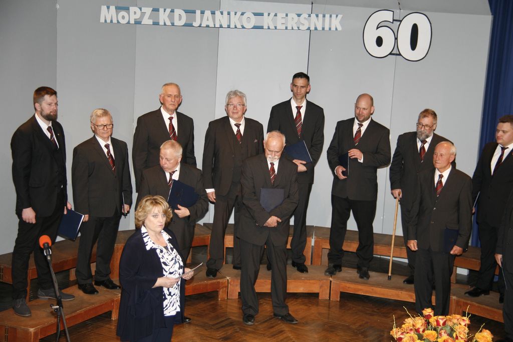 60 let Mo&scaron;kega pevskega zbora Janko Kersnik iz Lukovice 