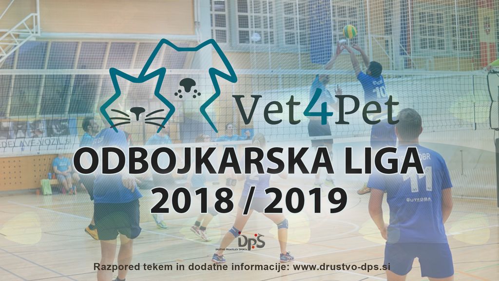 5. krog Vet4Pet odbojkarske lige 2018/2019