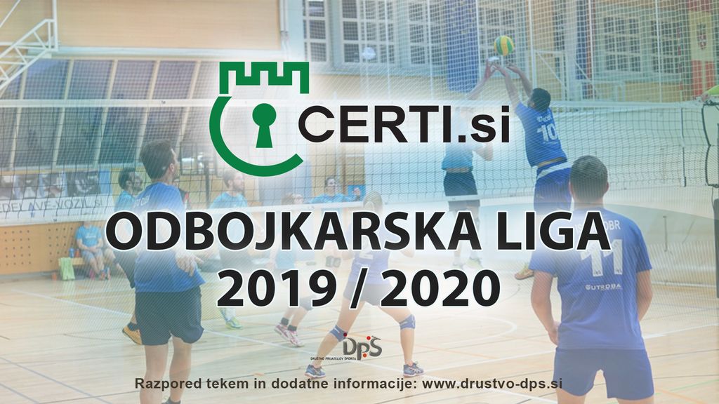 2. krog Certi.si odbojkarske lige 2019/2020